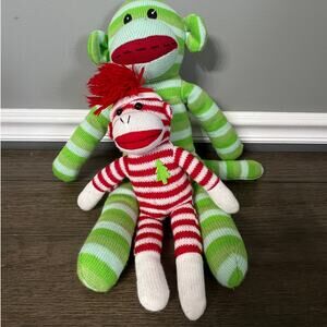 Fiesat Knit Sock Monkey Set‎